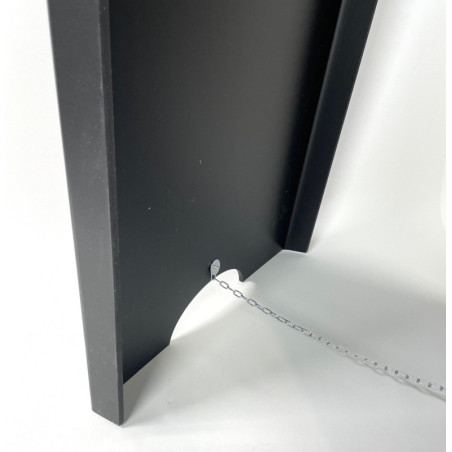 Chevalet Tréteau grand format PVC noir