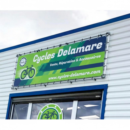 Cadre Bardage Calico'Tub métal pour Banderole #MB6851