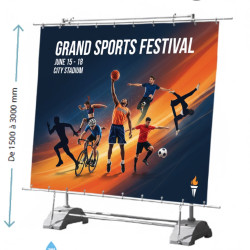 Structure pour banderole Vega # MB6042