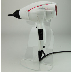 porte sèche cheveux en plexi