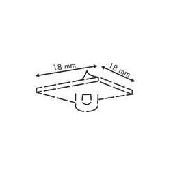 lot de crochets adhesifs plafond - SIGMA