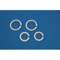 Lot d'anneaux brisés plastique # VAC0631 Lot d'anneaux brisés plastique # VAC0631