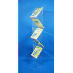 présentoir de doc plexi zig zag # VPB0681