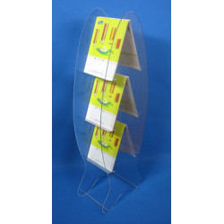 Porte-brochures Docfish® recto/verso # VPB0657