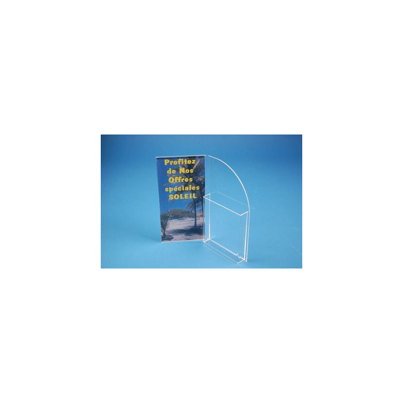 présentoir porte brochure Duo affiche +documentation # VPB0171