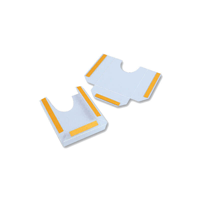 Porte-brochures plat à plier adhésif # VPB0455