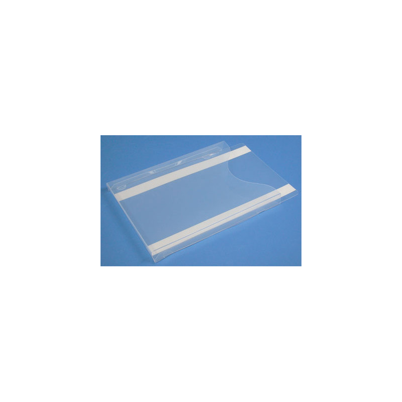 porte brochure adhésif fixation verticale  # VPB0478