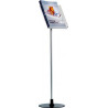 Porte-brochures A4 sur pied inclinaison réglable # VPB0591