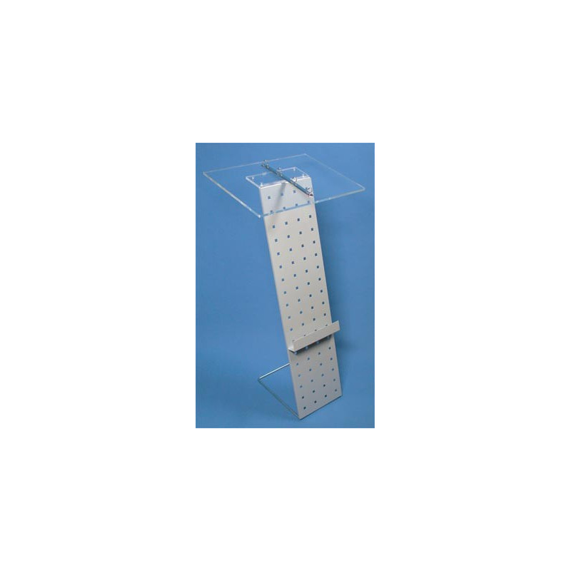 pupitre présentoir design pied perforé # VPB0551