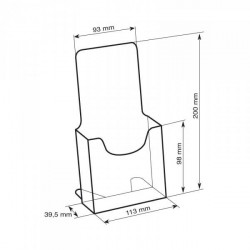 chevalet Porte brochure #VPB0322