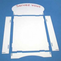 porte brochure démontable # VPB0005