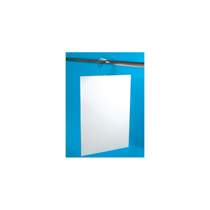 porte étiquette a suspendre avec crochet  col de cygne # VPE0751