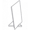 Porte-étiquette plexi embase triangle # VPE0301