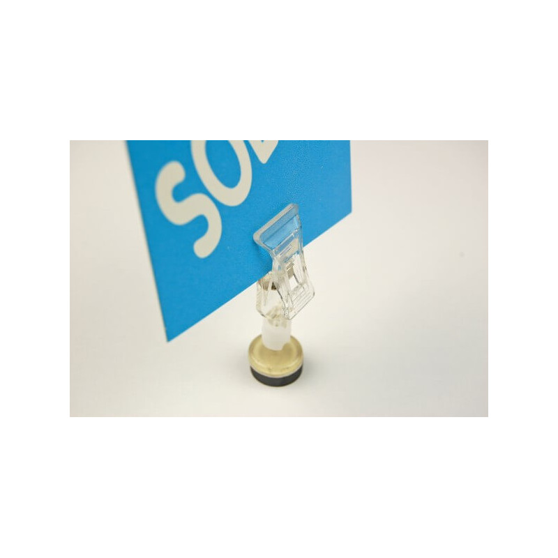 support plv avec pince  articulée  magnétique # VAC3633