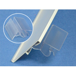 clips pince verre reglettes etiquette - SIGMA