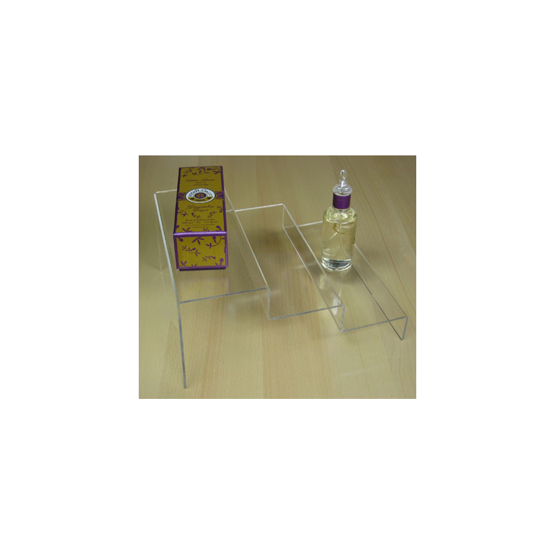 presentoir 3 marches plexi   # VPP0081