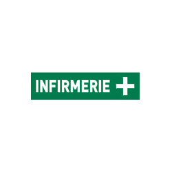 Panneau Infirmerie + croix # VDP1033