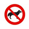 Panneau Interdit aux chiens # VDP1171