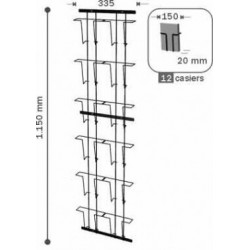 Grille G12 pour porte-cartes PK31/PK41/PK51 # FCP143000691