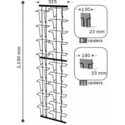 Grille PKT19 pour porte-cartes PK31/PK41/PK51 # FCP143000712