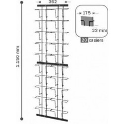 Grille PKT20 pour porte-cartes PK31/PK41/PK51 # FCP143002160