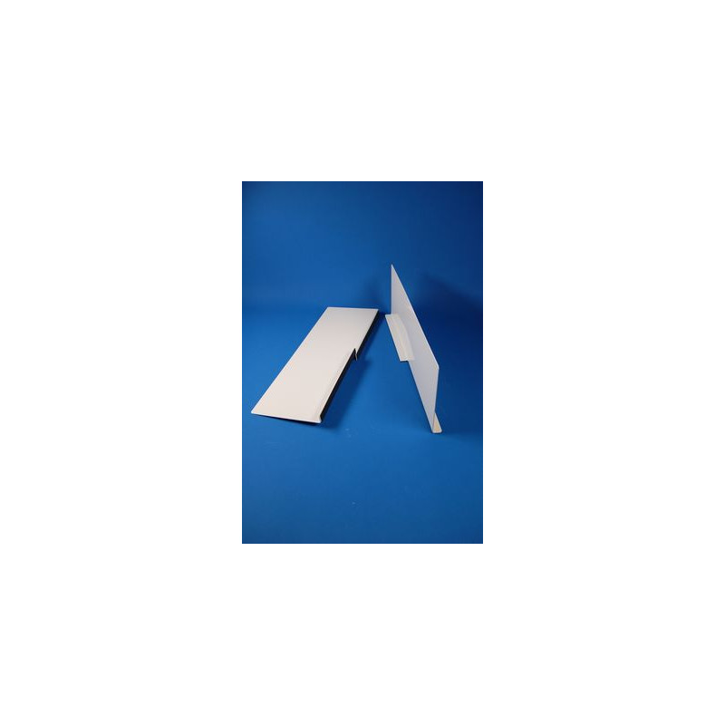 Séparateur R°/V° pour gondole basse à personnaliser # VSP1071