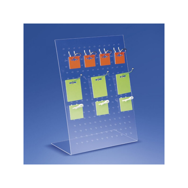 Présentoir broches fond perforé # VPP1711