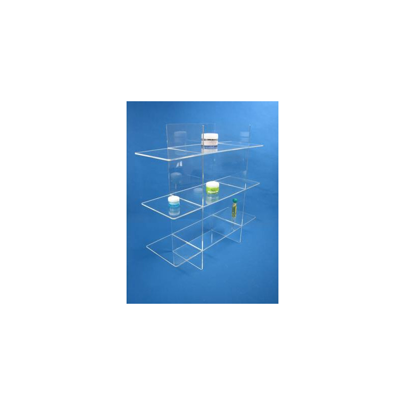 Etagère plexiglas 3 niveaux imbric # VPP3751