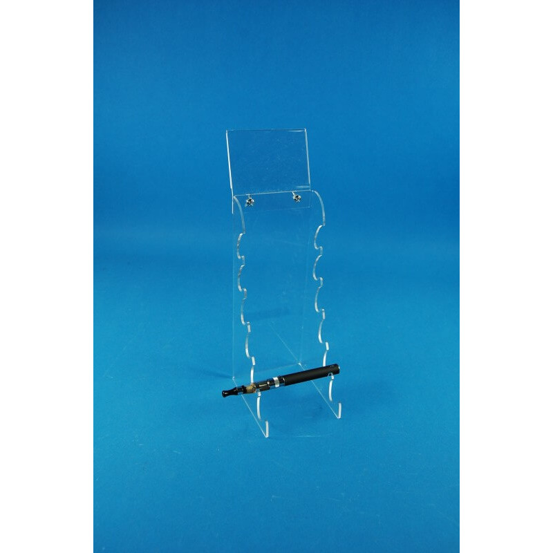 Présentoir 1/2 pyramide + porte etiquette # VCE0009