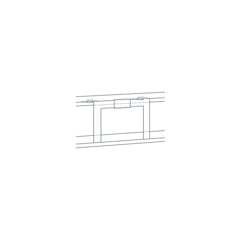 PLV d'habillage de linéaire portique standard réglable # VFP1251