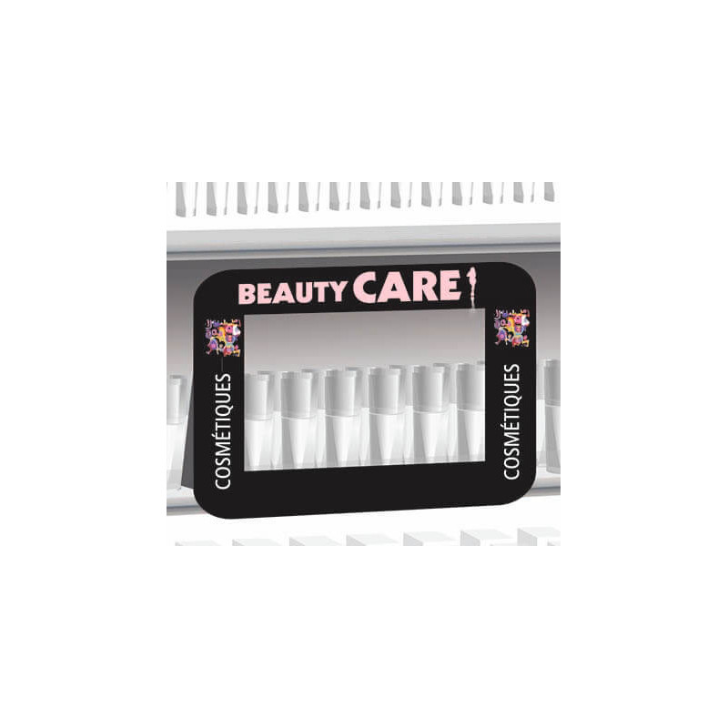 PLV d'habillage de linéaire fenêtre à poser standard # VFP0111