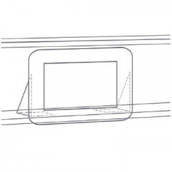 PLV d'habillage de linéaire fenêtre à poser standard # VFP0111