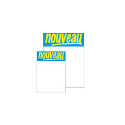 Affichette prix "Nouveau" # VCP2119 Affichette prix "Nouveau" # VCP2119