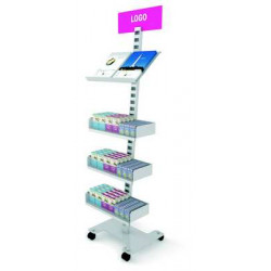 Présentoir sur pied MULTOSPIN® 2 # VPP1521 Présentoir sur pied MULTOSPIN® 2 # VPP1521