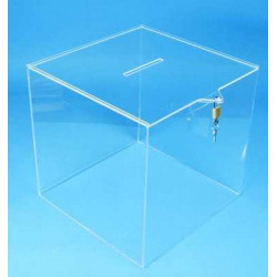 urne plexi serrure cadenas # VPB0239