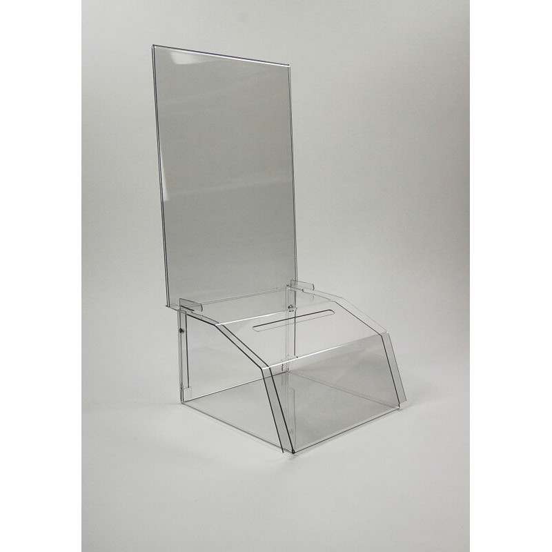 urne transparente en PET # VPB0251