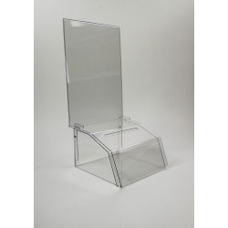 urne transparente en PET # VPB0251