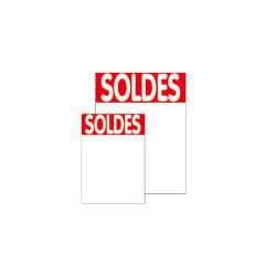 Affichette prix "Soldes" # VCP2111