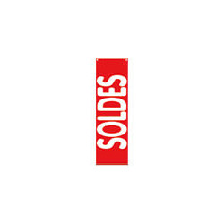 Kakémono "Soldes" horizontal # VBC2051 Kakémono "Soldes" horizontal # VBC2051