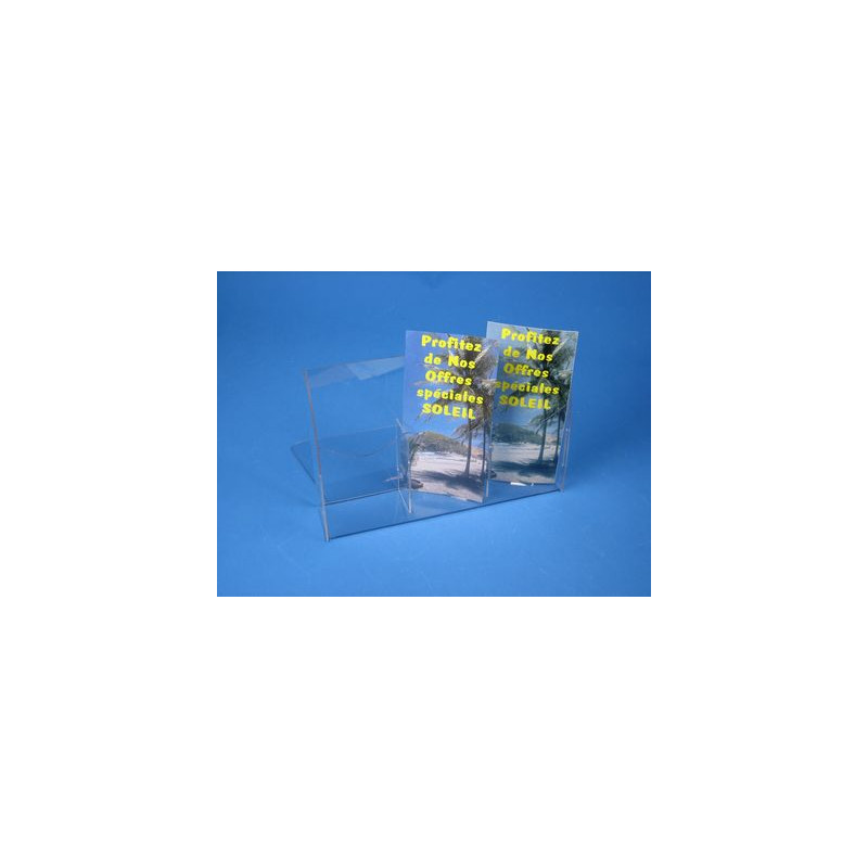 Porte-brochures multibacs 2 ou 3 compartiments # VPB0061