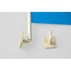 Porte drapeau intérieur base adhésive à 90° # VAC3721
