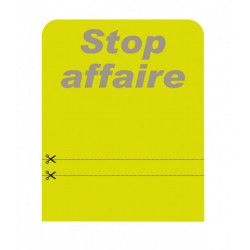 Stop Rayon frontaux pour réglette STOP AFFAIRE # VSR0619