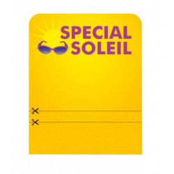 Stop Rayon frontaux pour réglette SPECIAL SOLEIL # VSR0615