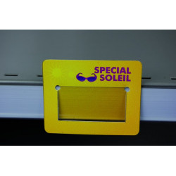 Stop Rayon frontaux encadrant le prix SPECIAL SOLEIL # VSR0715