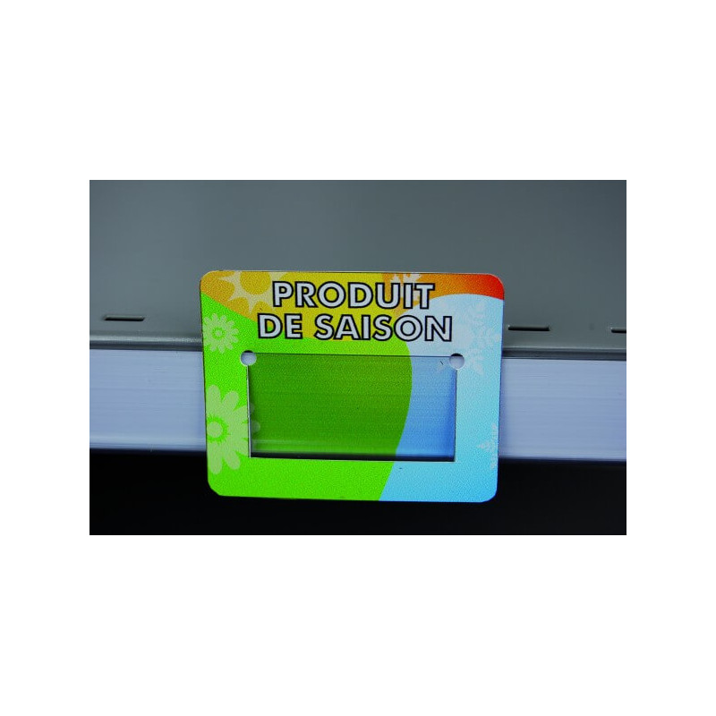 Stop Rayon frontaux encadrant le prix PRODUIT DE SAISON # VSR0727