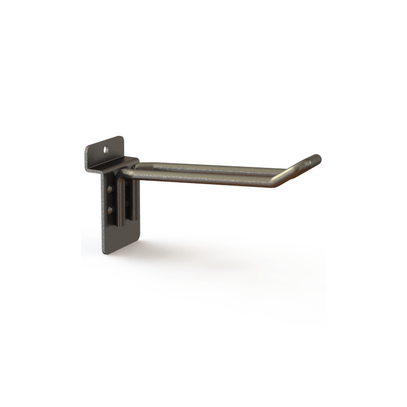 Broche métal double pour fond rainuré # VAB3010