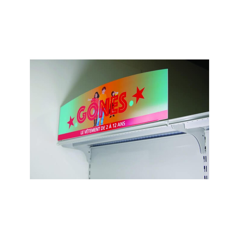 PLV - Panneau Haut de gondole # VHG0031