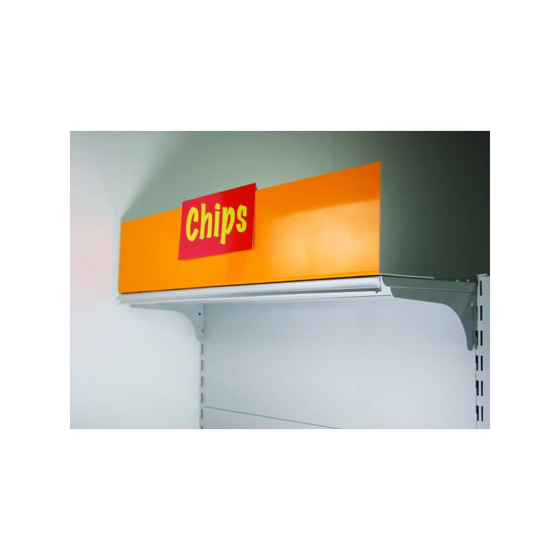 PLV - Panneau Haut de gondole 90° # VHG0011