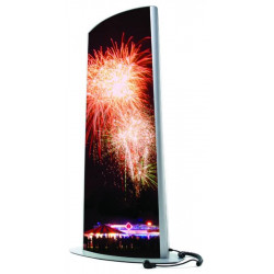 Totem colonne lumineux recto/verso éclairage Leds # VCL0151