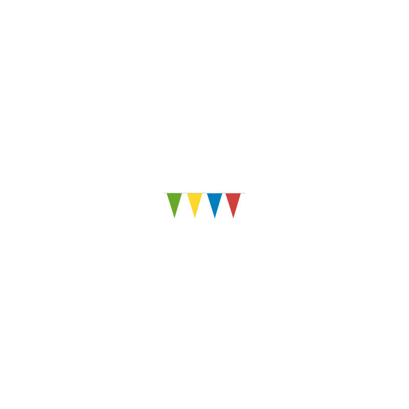 Triangulaire Drapeau coloré Multicolore Drapeau triangulaire de